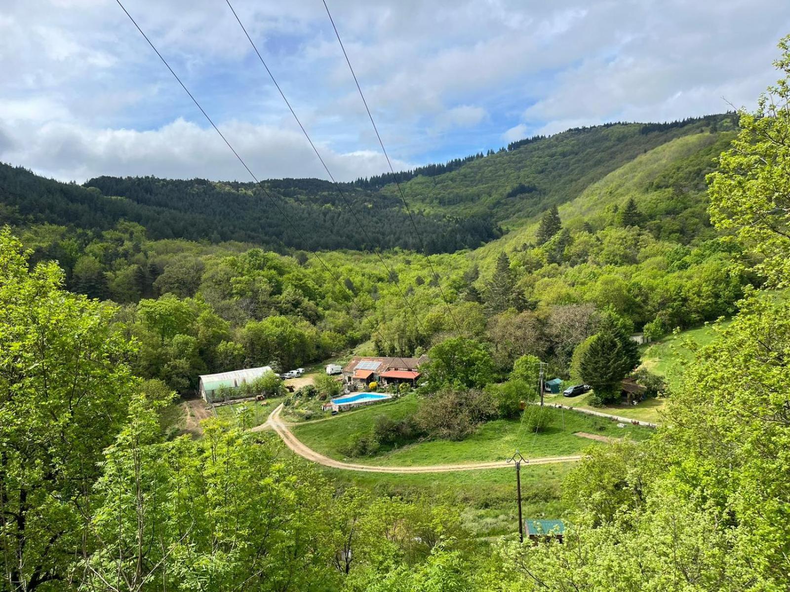 Ferme Les Therondels Saint-Pons-de-Thomieres Kültér fotó