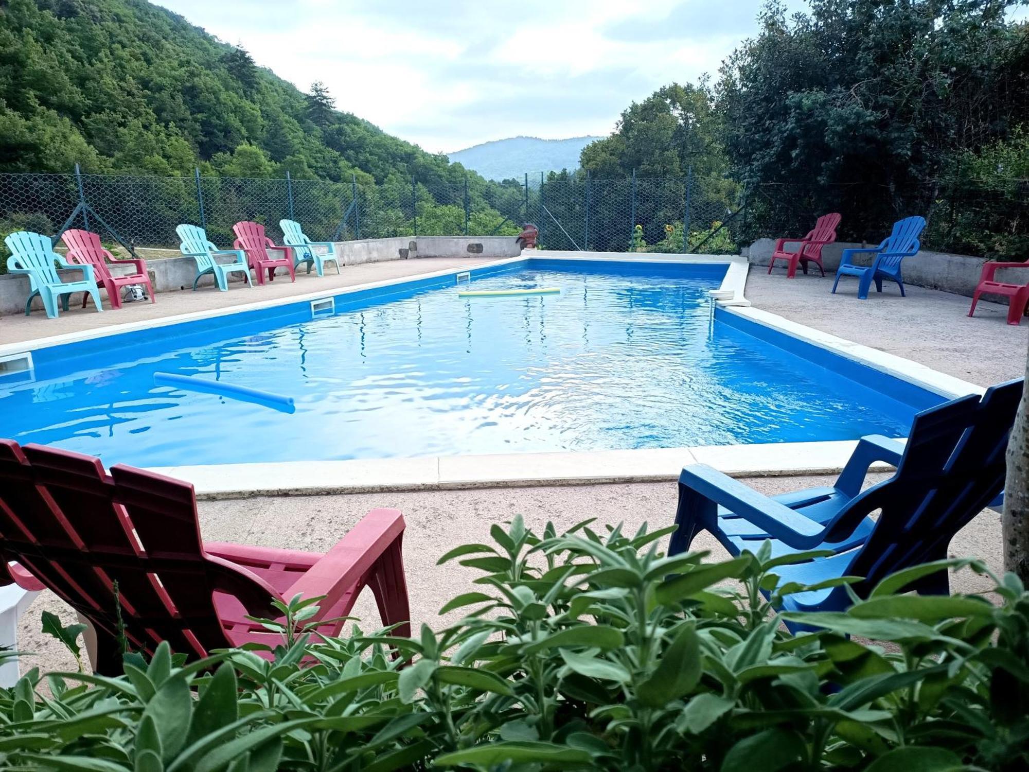 Ferme Les Therondels Saint-Pons-de-Thomieres Kültér fotó